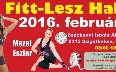 XV. Fitt-Lesz Halom sportrendezvény Szigethalmon!