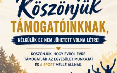 Köszönjük a Támogatóinknak!
